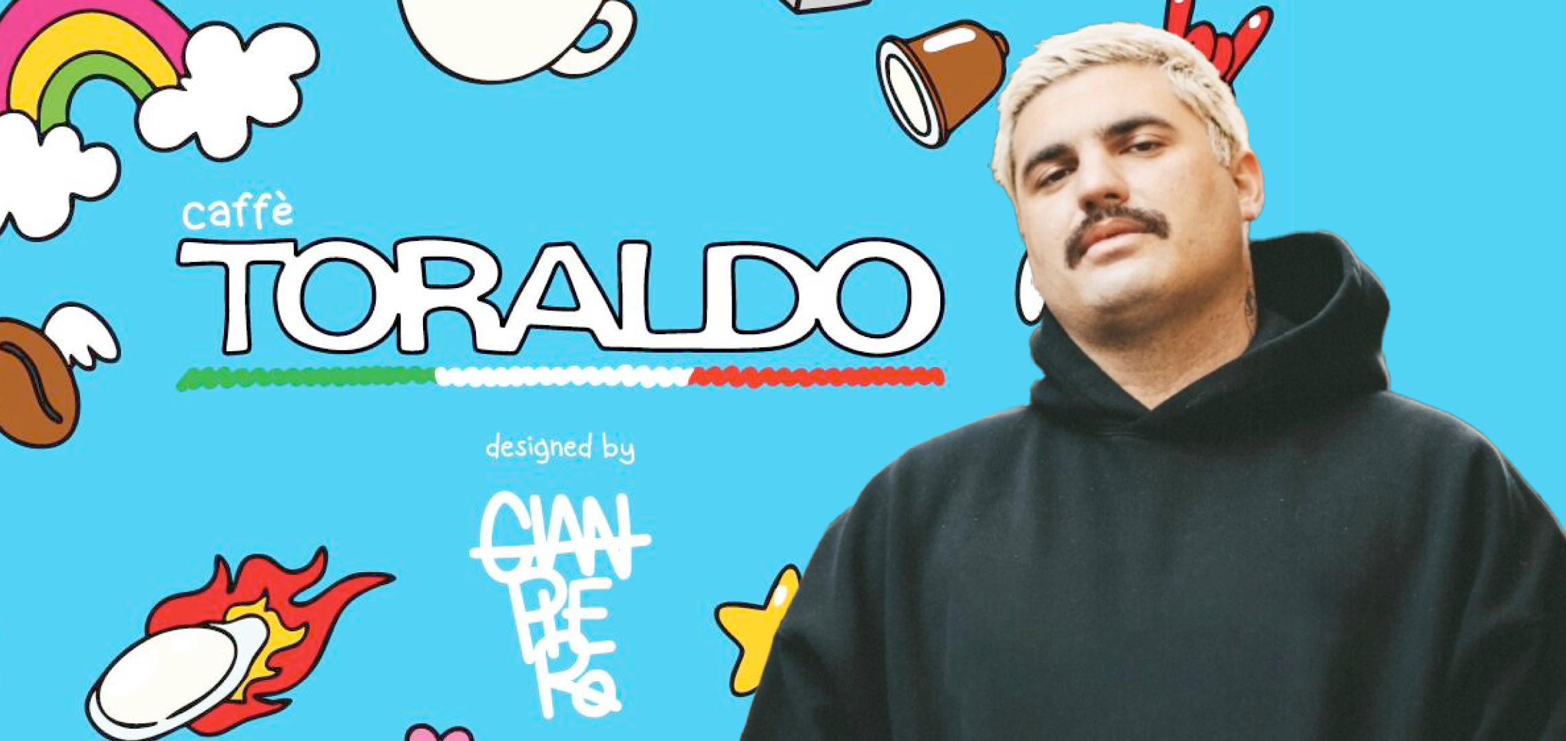 Gianpiero inizia la collaborazione con Caffè Toraldo, torrefazione storica di Napoli